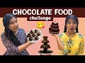 We ate only chocolate for 24 hrs  chocolatela upma va  food challenge tamil ammu times