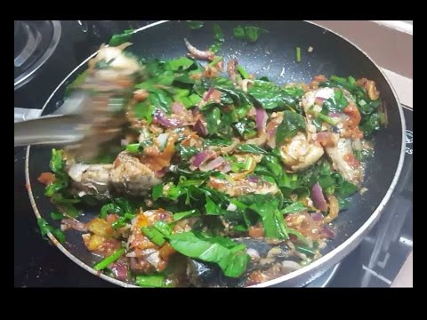 Video: Fish In The Oven With Spinach And Tomatoes - A Step By Step Recipe With A Photo