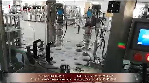 Inline weigher filler capping induction sealing machine with scale and jar packaging equipment