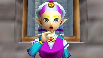 Zelda Ocarina of Time PC Port 60 FPS - 100% Walkthrough Part 2 - Hyrule Castle & Princess Zelda