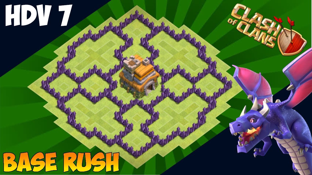 Village Clash Of Clan Hdv 7