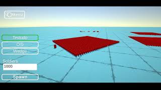 Formation Movement with DOTS and ECS