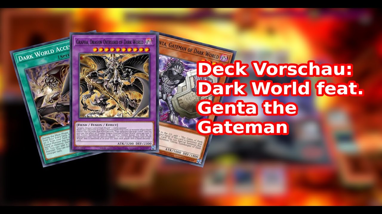 Deck Vorschau Dark World feat. Genta the Gateman Post Structure Deck