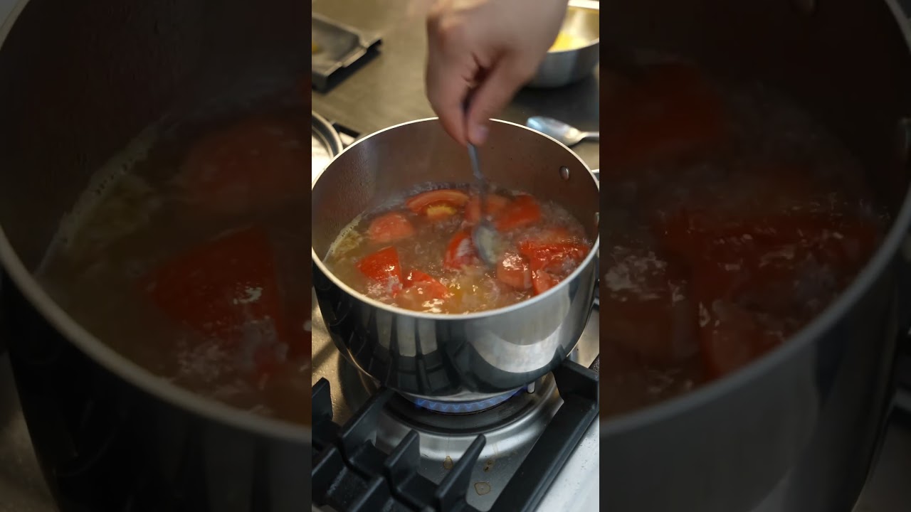 Comfort in a bowl. #tomatoeggdropsoup