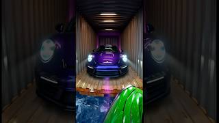 I Opened a Sunken Container… and Found a Porsche 911 Turbo S 😳🌊 #Shorts #Viral #Satisfying