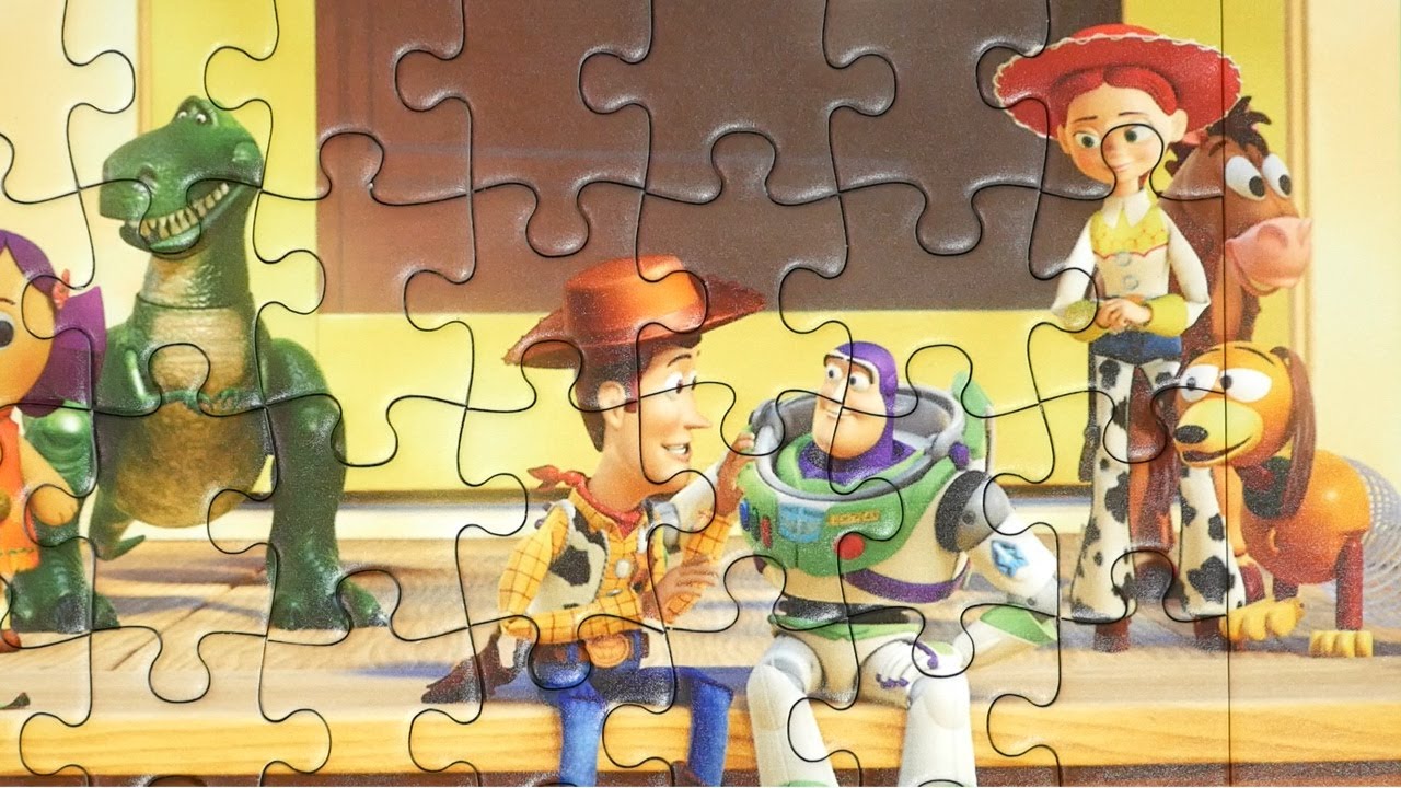 Pixar Toy Story puzzle for babies and kids ピクサー トイストーリー パズル