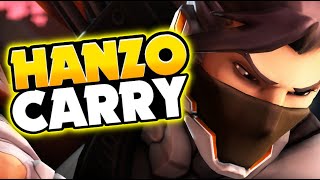 HANZO is a DISGUSTING PROBLEM in Overwatch! | Overwatch 2 Gameplay  #Overwatch2 #OW2