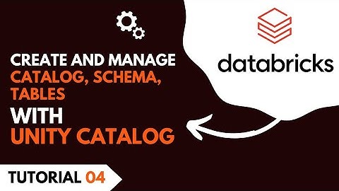 Create and Manage Catalog, Schema, Tables in UNITY CATALOG #4 #data #datagovernance