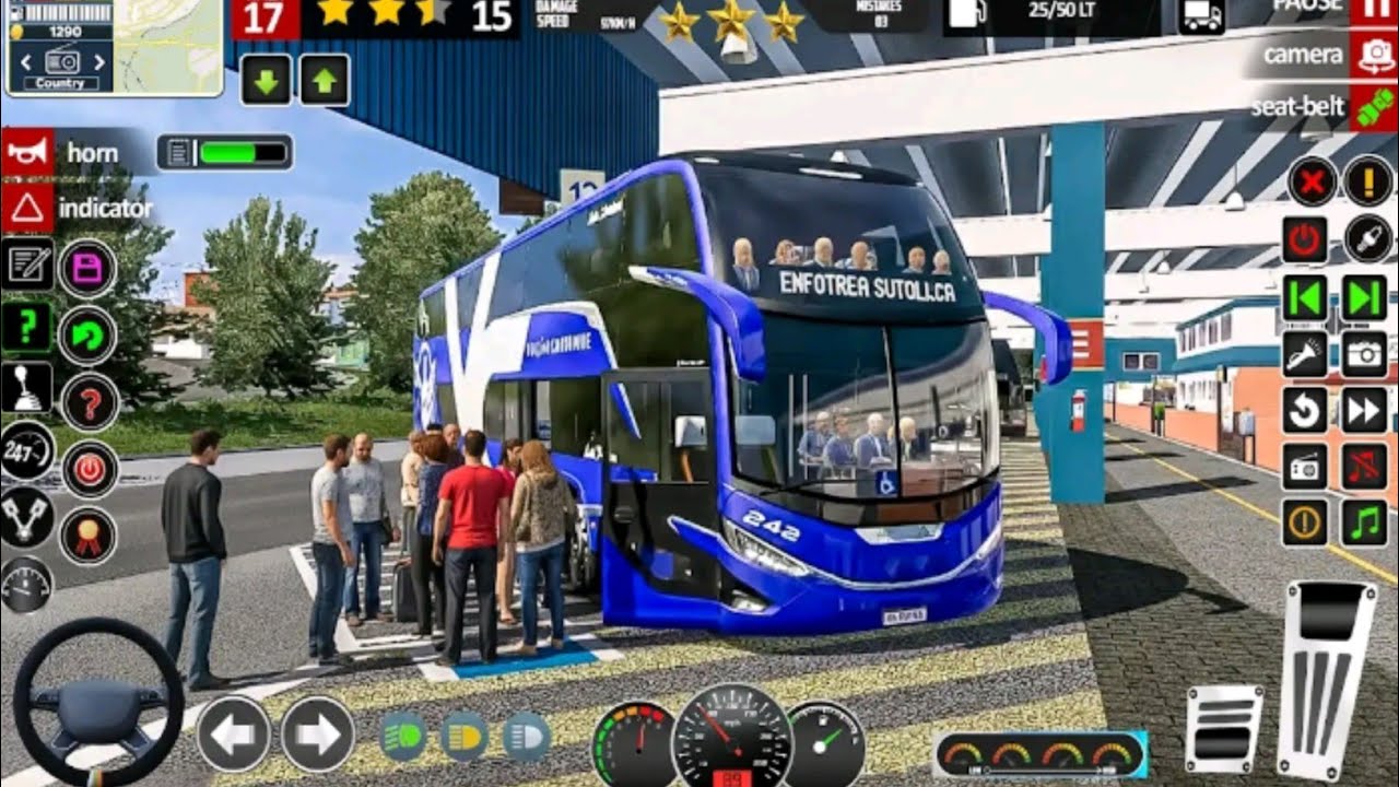Bus Simulator Pro 2025 | Real Physics Android Gameplay...