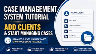 Case Management System Tutorial | Add Clients & Start Managing Cases on NepalLawyer.com Profile