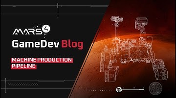 Mars4.me AMA with GameDev director Nick | Machine Production Pipeline