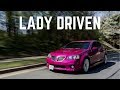 Lady driven pontiac g8  holden ve commodore ss