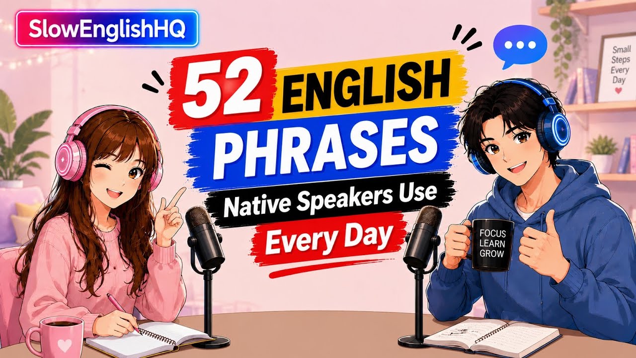 52 English Phrases Natives Speakers Use Everyday | Speak More
