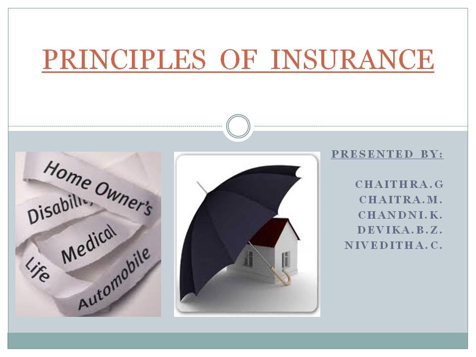 assignment of insurance principles