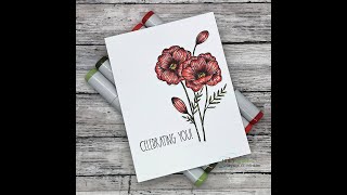 {Quick Clips} Copic Coloring Aging Gorgeously | Unity Stamp Co.