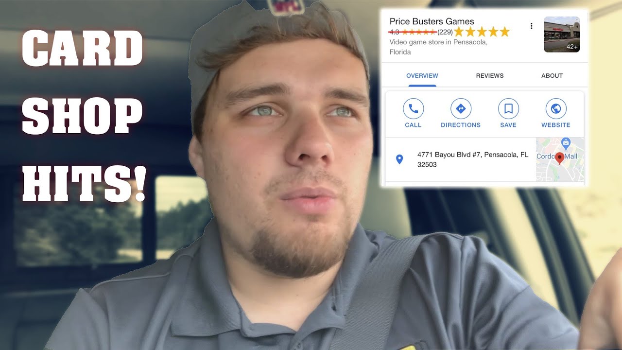 CARD SHOP HITS PENSACOLA, FL YouTube