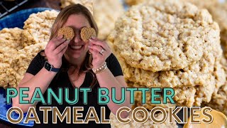 Peanut Butter Oatmeal Cookies Recipe