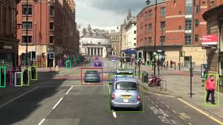 Famous Multiple Objects Tracking on MOT16-13 Profile