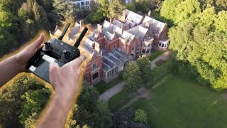 👽abney hall DRONE FOOTAGE