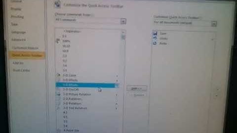 How to enable Text to Speech in Microsoft Word 2010