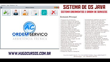 Sistema Ordem de Serviços - Aula 01 - Java e Mysql
