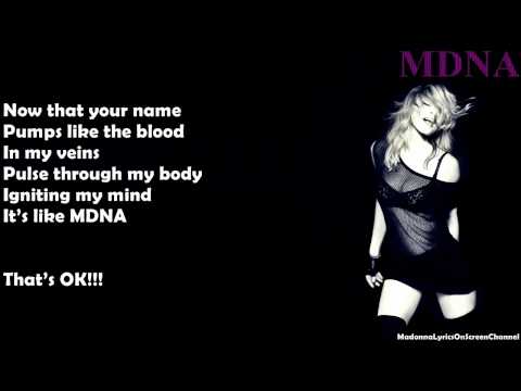 Madonna - I'm Addicted (Lyrics on Screen)