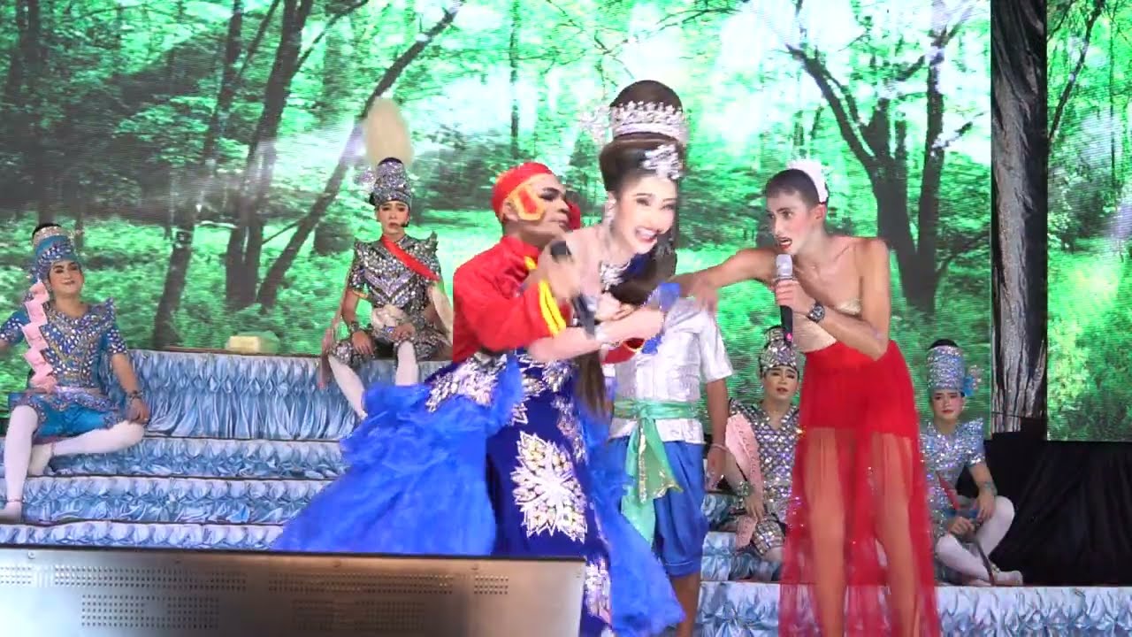 บลู(มาลา)เป่าคาถาใส่นีโน่(พิชัยราช) รักกูหลงกู จงเยกู!! #2เทพบุตรสุดที่รัก #เสน่ห์นางโจร @วัดไชโย