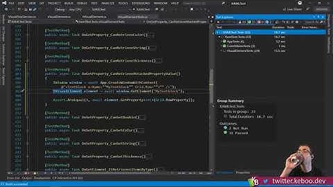 C#/WPF - Testing with XAMLTest