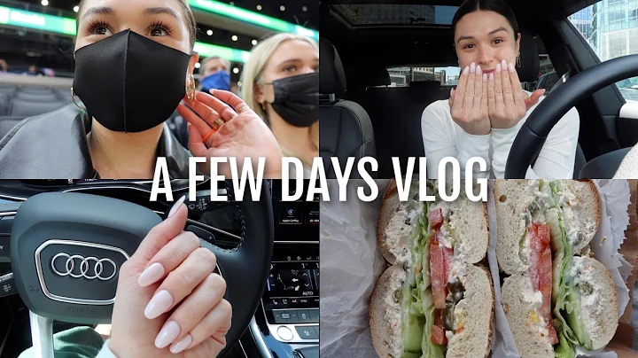 VLOG: grocery haul, new nails, cleaning my apartme...