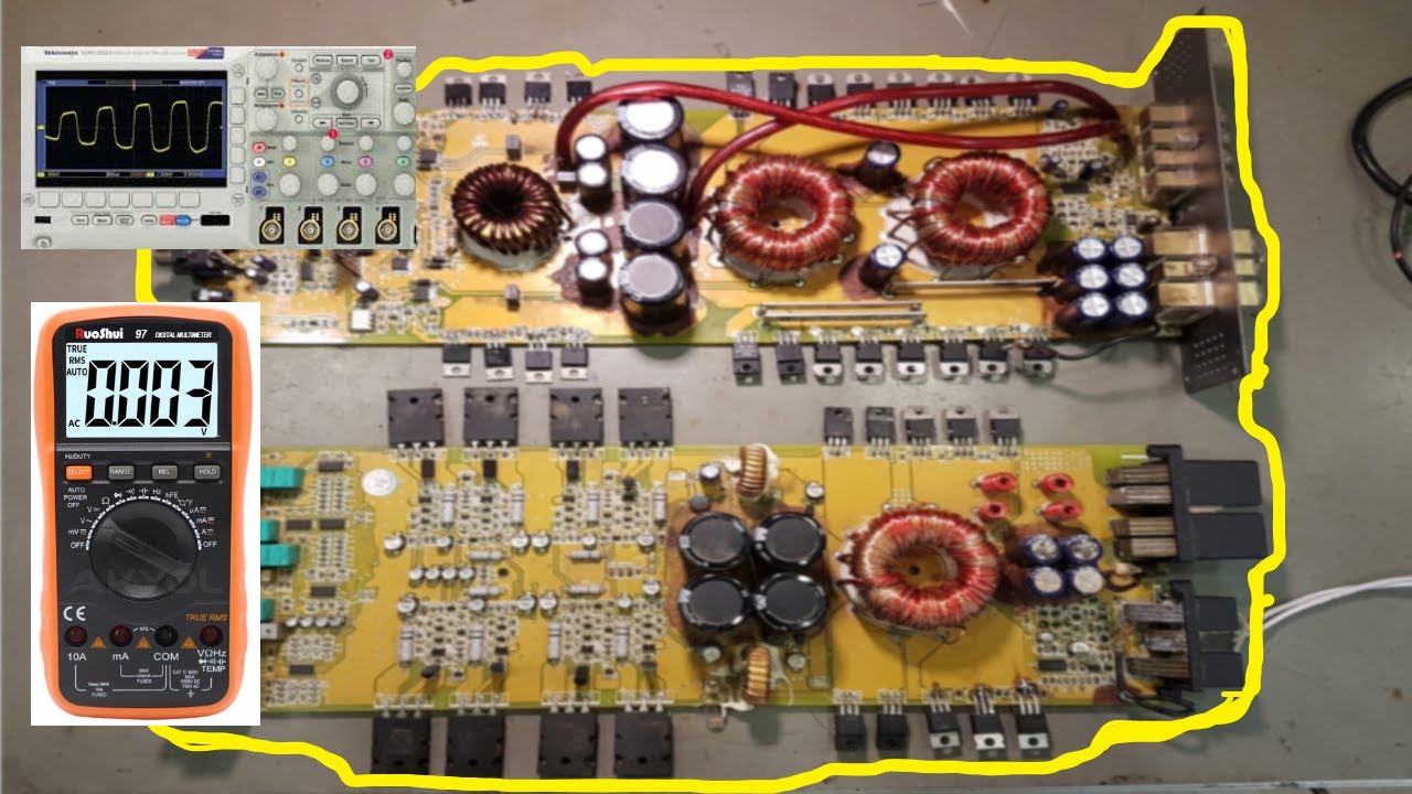 SOUNDMAGUS C160 midrenç anfi tamiri 4x160watt oto anfi tamiri