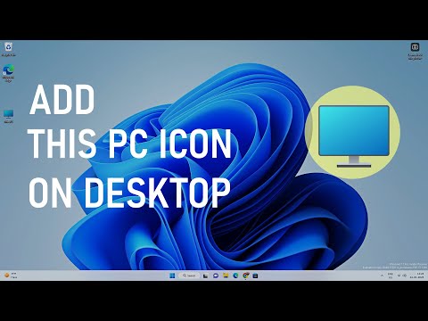 How To Add This PC Icon At The Desktop On Windows 11
