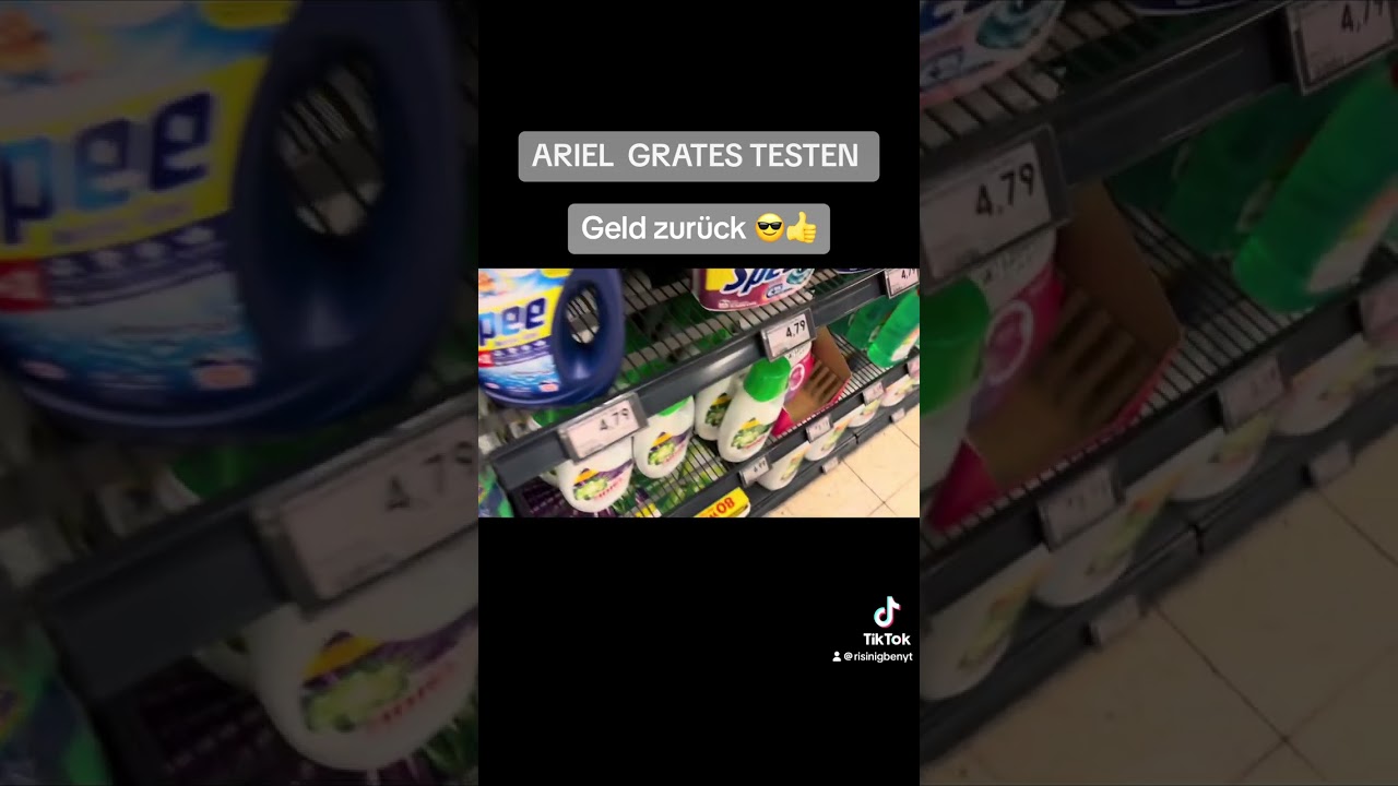 ARIE WASCHMITTEL GRATIS TESTEN , Geld zurück bekommen WIE ?