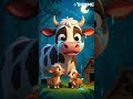 दयालु गाय और चालाक लोमड़ी 🐮🦊 | दिल छू लेने वाली 3D Animated Moral Story | Like &amp; Subscribe