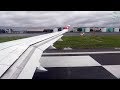 Swiss Airbus A220-100 (CSeries 100) Startup/Short-Takeoff from London City to Zurich
