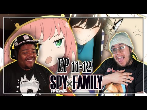 PENGUIN PARK! | Spy X Family EP 11 & 12 REACTION