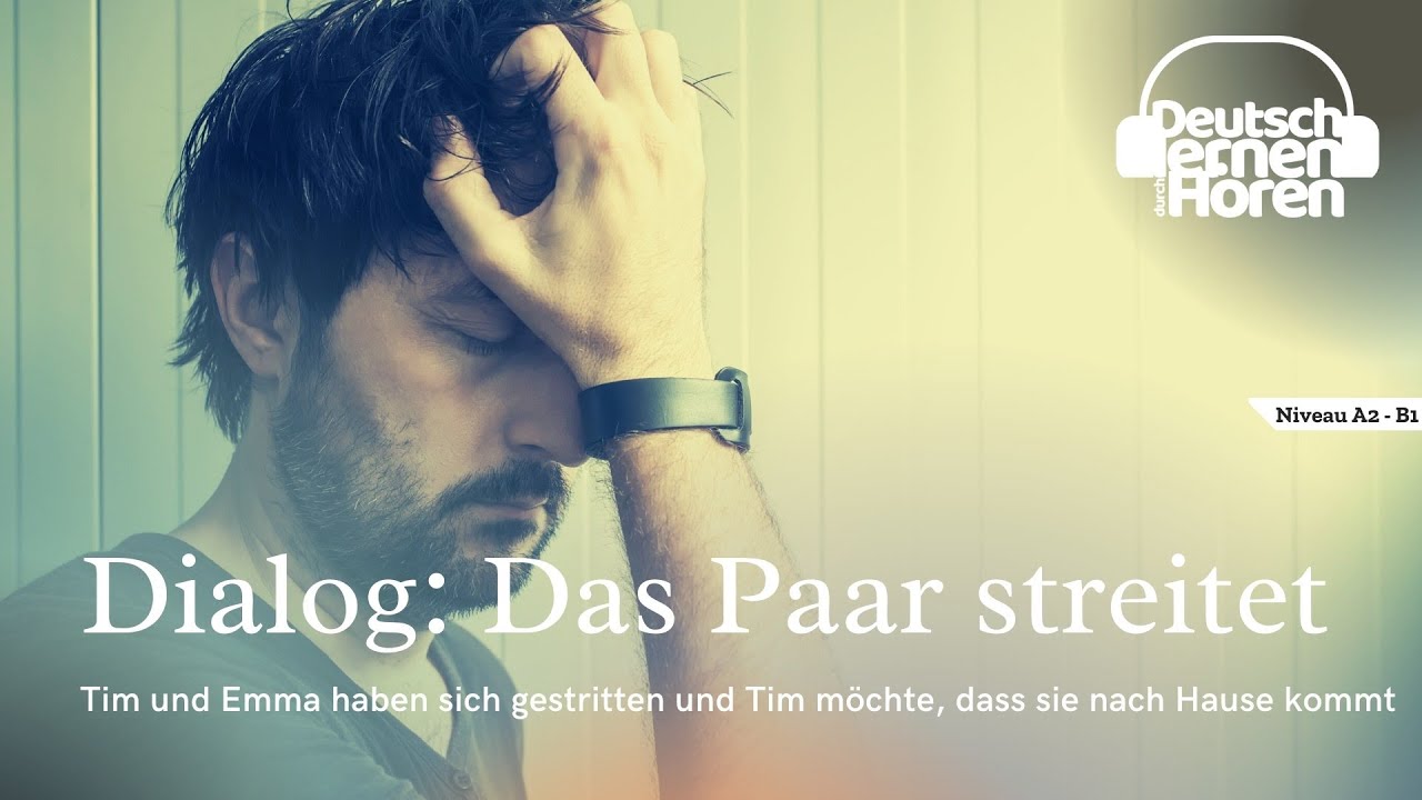 #388 || Deutsch lernen durch Hören - Deutsch lernen mit Dialogen || Dialog Nr.:57 || Niveau: A2 - B1