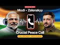 Modi–Zelenskyy Call: India’s Diplomatic Push Ahead of Putin Meet