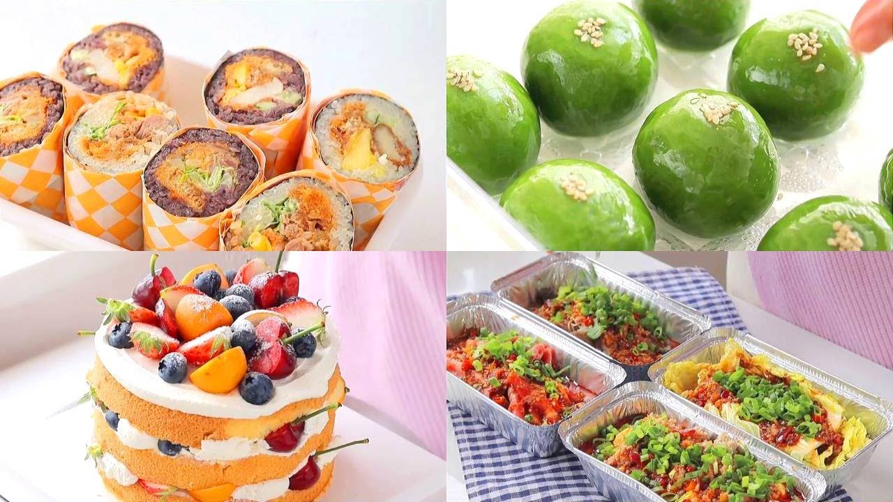 Satisfying Relaxing Video|Meat floss rice balls Recipe|Asmr|Tiktok