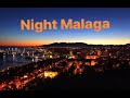 NIGHT MALAGA SPAIN