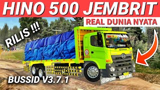 RILIS KODENAME SOUND HINO 500 JEMBRIT BUSSID V3.7.1 SUPORT ALL MOD