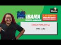 IBAMA #04 - Língua Portuguesa - Yara Coeli