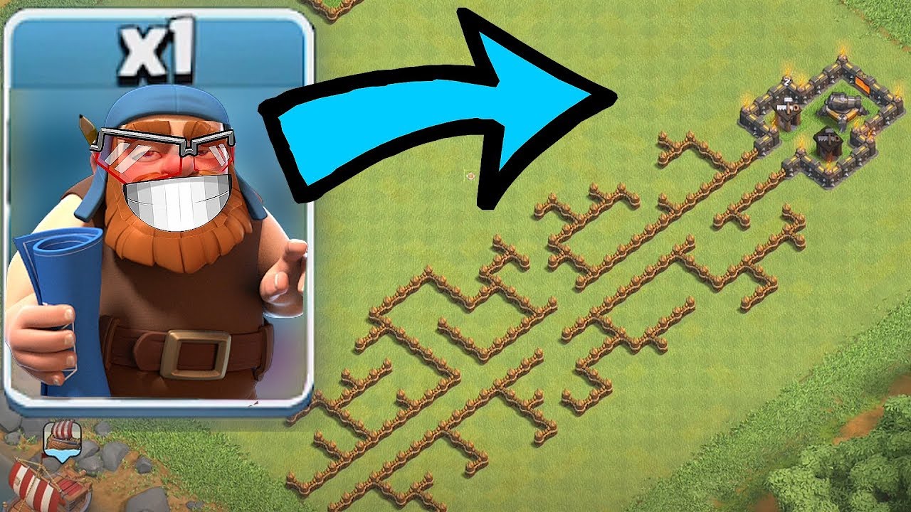 BUILDER MASTER MAZE!!! "Clash Of Clans" CAN HE MAKE IT?!?