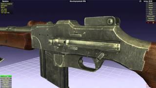 This time, i demonstrate the M1918 B.A.R. I first go through the re-assembly of the gun, and then an operation demonstration. The 