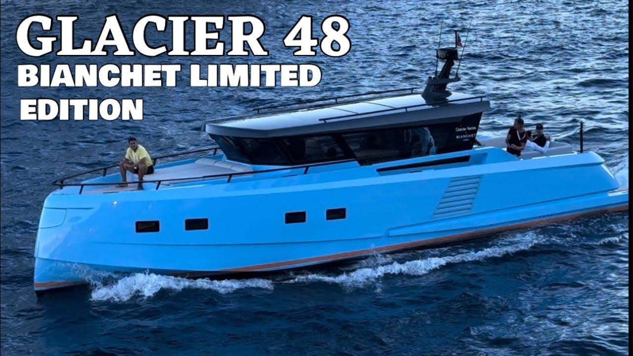 INSIDE the GLACIER 48 BIANCHET LIMITED EDITION 2024 Monaco