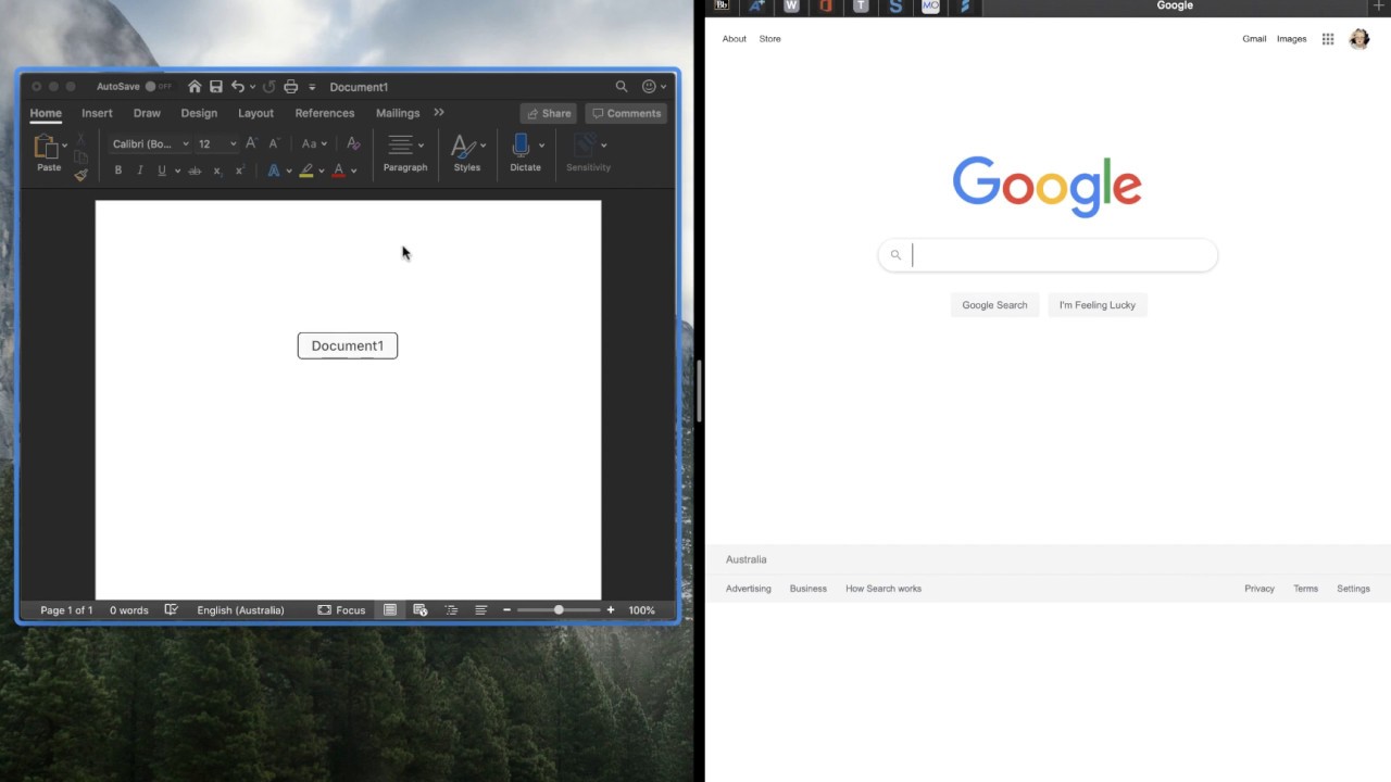 How to Split Pages in MacBook - YouTube
