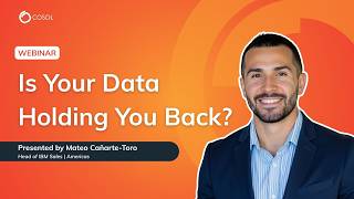Data Quality Webinar | Crawl, Walk, Run Framework for Spare Parts Master Data with COSOL's Mateo
