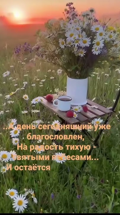# Слава Богу 🙏🌿🌺 ТЫ ДАЛ МНЕ ПРОЖИТЬ ЕЩЕ ОДИН ДЕНЬ.СПАСИБО ТЕБЕ,ГОСПОДИ🙏 ...