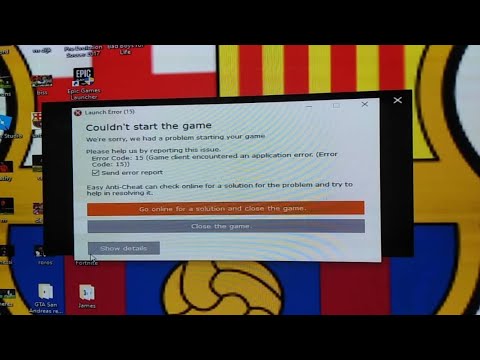 How to fix error 15 and also login problems fortnite on pc