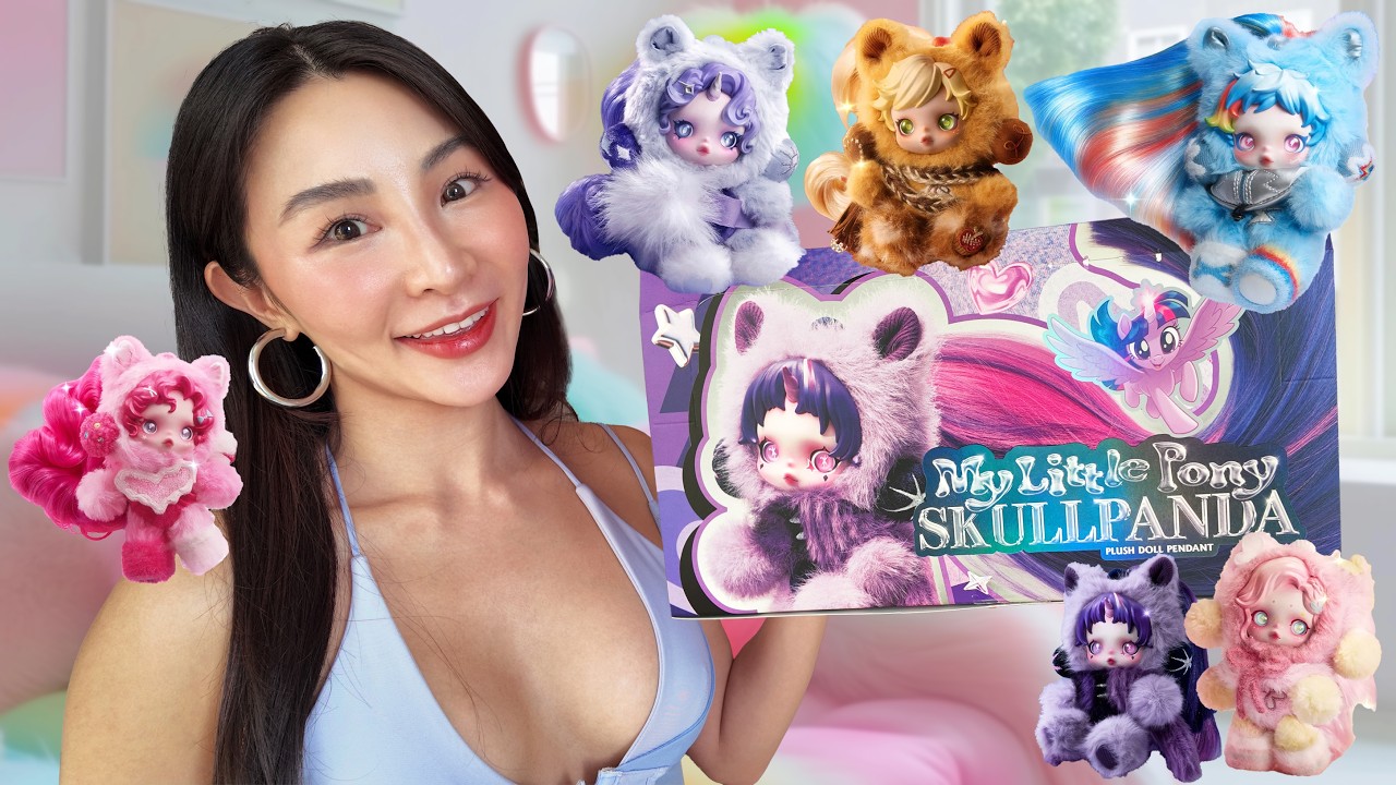 Pop Mart SKULLPANDA x My Little Pony Full Set Unboxing