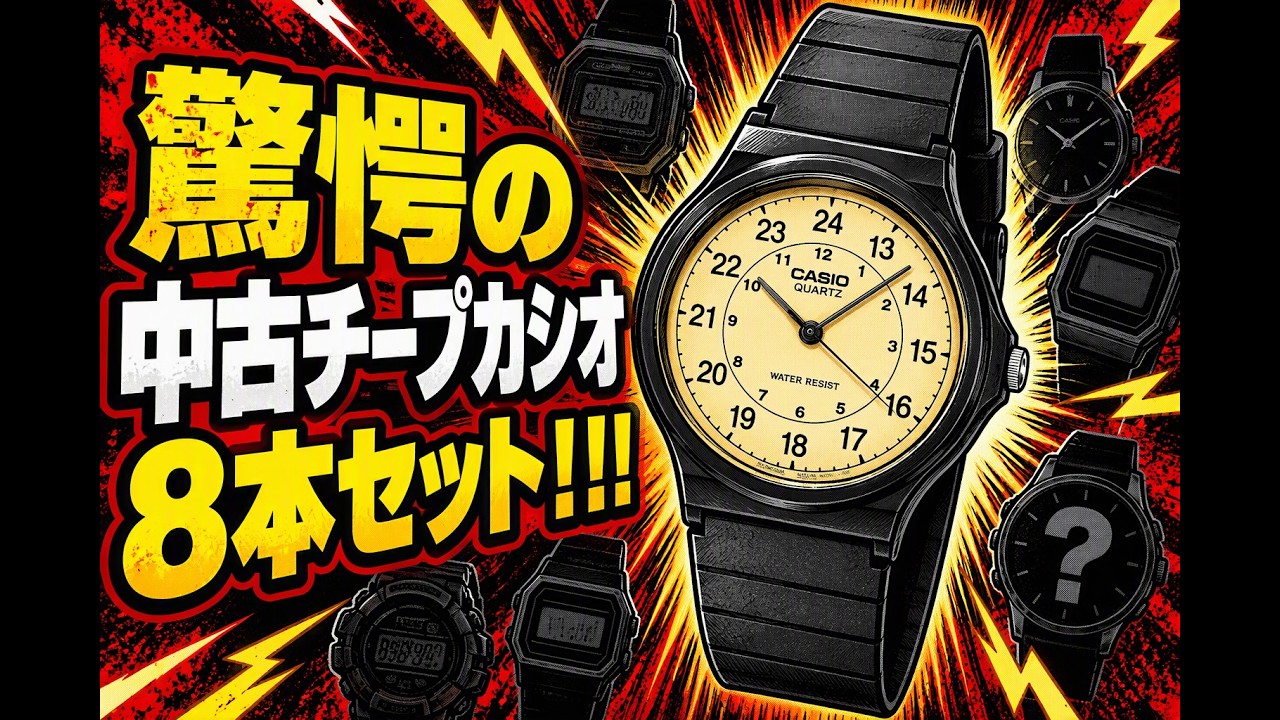 I Was Shocked by What I Found in This $21 Cheap Casio 8-Watch Set